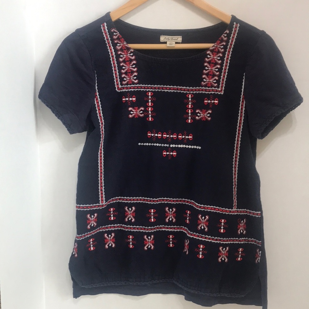 Lucky Brand Embroidered shirt